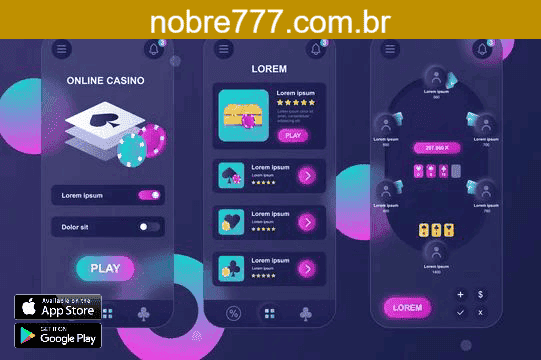 NOBRE777 App Mobile - Android e iOS